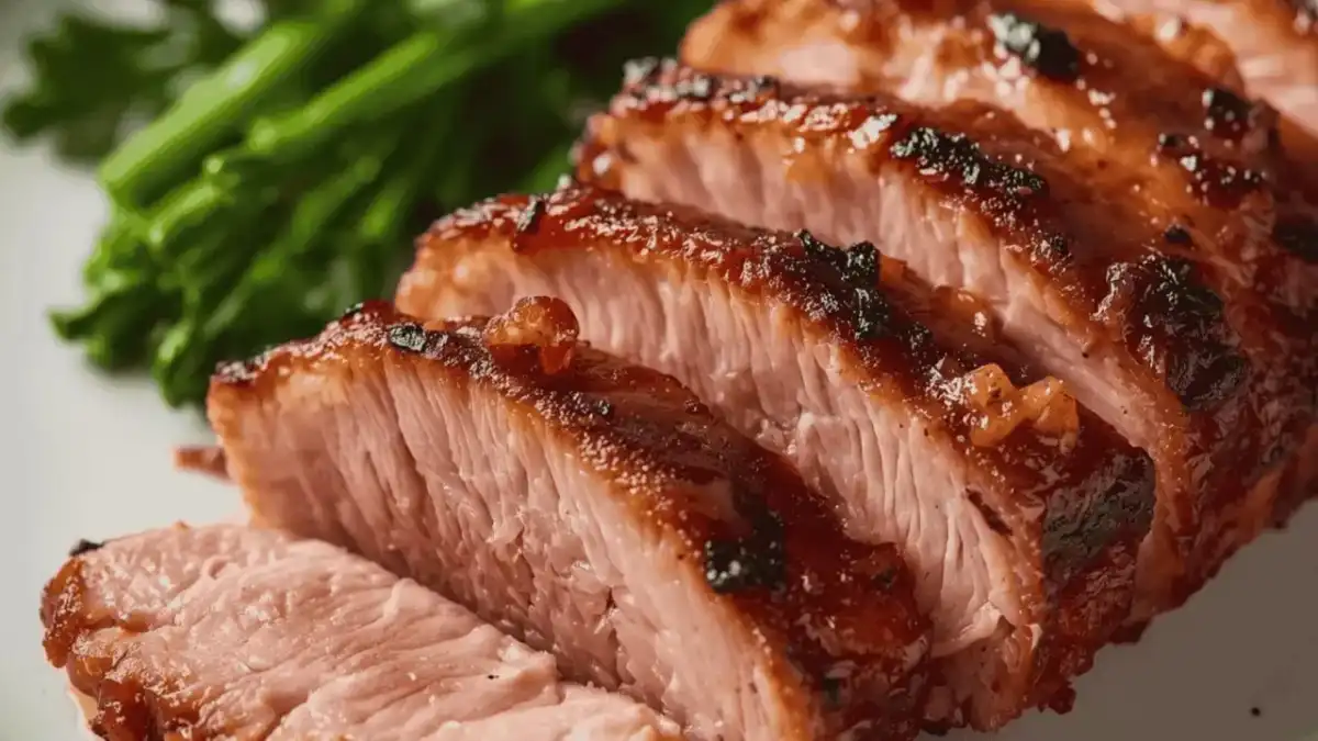 Magret de canard en sauce, peau croustillante et chair rosée